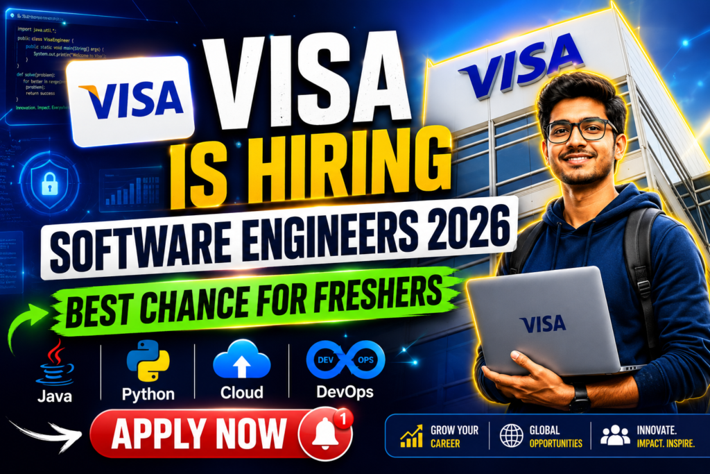 Visa Company Is Hiring Software Engineers in May 2026