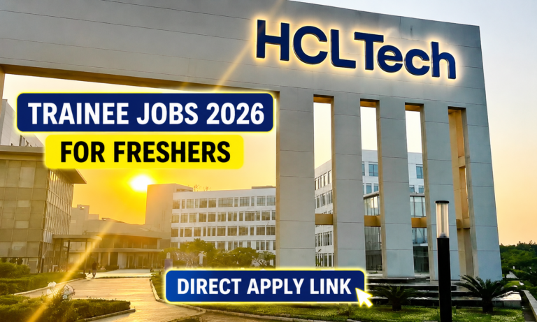 hcl job vacancy for freshers -fast job search-jobs in chennai for freshers