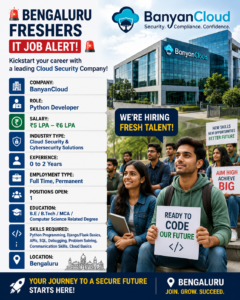 fresher jobs in bengaluru