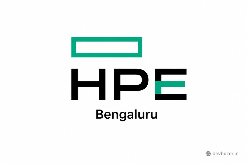 HPE College Intern Hiring 2026 in Bengaluru